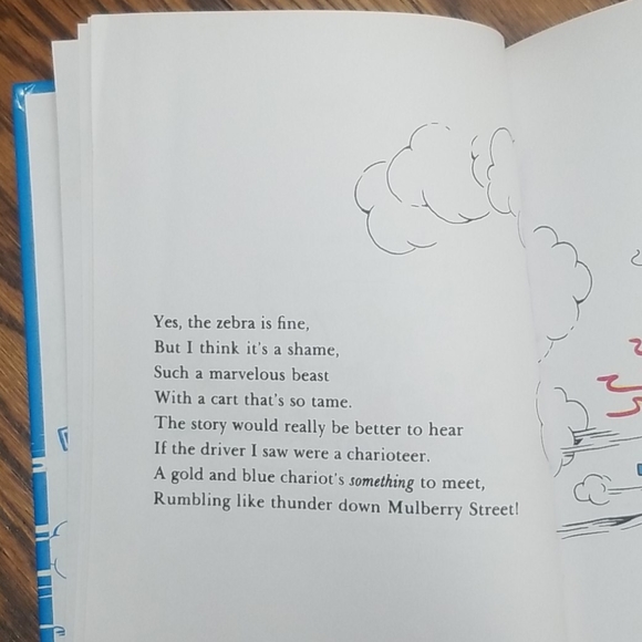 Dr. Suess I Saw It On Mulberry Street Book Out of - Picture 12 of 16